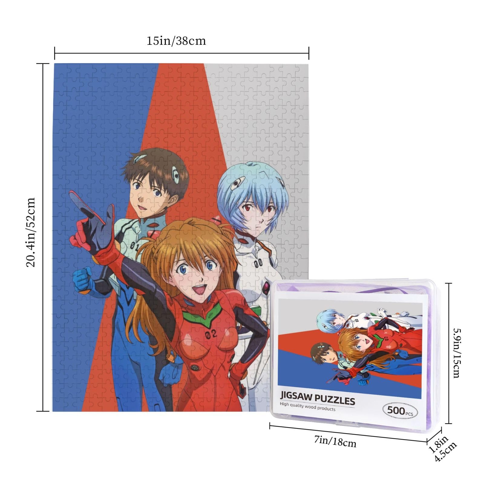 Amazon.co.jp: ジグソーパズル 新世紀エヴァンゲリオン Eva パズル 500 Amazon.co.jp: ジグソーパズル 新世紀エヴァンゲリオン Eva パズル 500